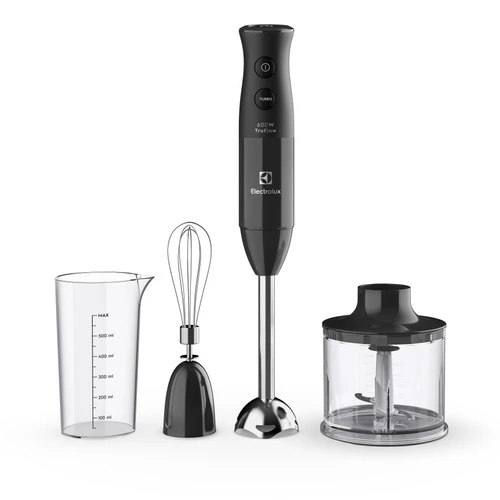 Mixer 3 em 1 Electrolux 600W com Haste em Inox e Tecnologia TruFlow EIB20